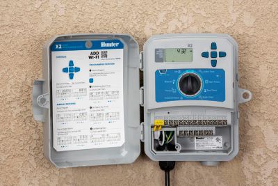 Smart irrigation controller timer